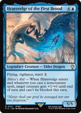 Hraesvelgr, dragon sacré