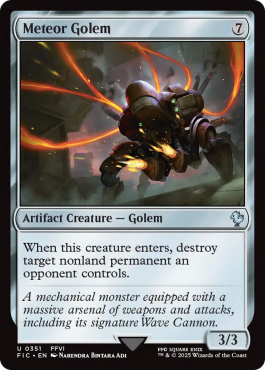 Golem météoritique