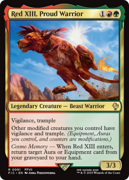 Red XIII, fier protecteur