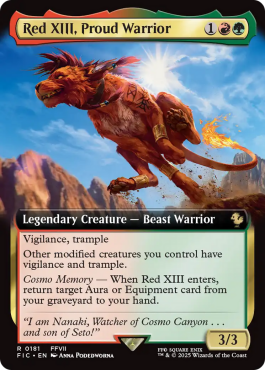 Red XIII, fier protecteur