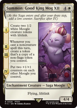 Invocation : le bon roi Moggle Mog XII