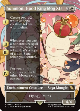 Invocation : le bon roi Moggle Mog XII
