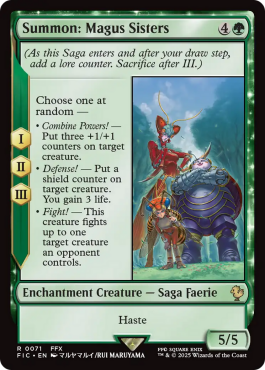 Invocation : sœurs Magus