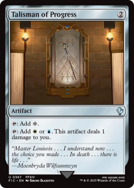 Talisman de progrès