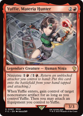 Yuffie, chasseuse de matérias