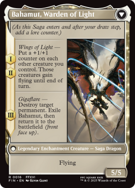 ** Dion, Bahamut's Dominant // Bahamut, Warden of Light