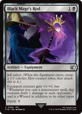 ** Black Mage's Rod