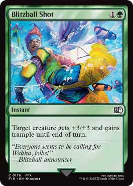 ** Blitzball Shot