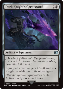 ** Dark Knight's Greatsword