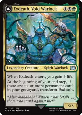 ** Exdeath, Void Warlock // Neo Exdeath, Dimension's End