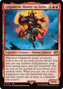 ** Gilgamesh, Master-at-Arms