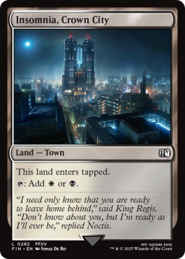 ** Insomnia, Crown City
