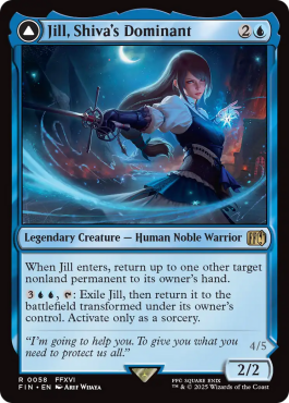 ** Jill, Shiva's Dominant // Shiva, Warden of Ice