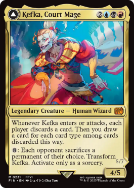 ** Kefka, Court Mage // Kefka, Ruler of Ruin