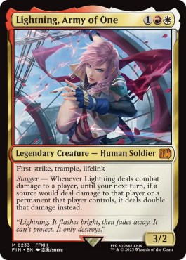 ** Lightning, Army of One