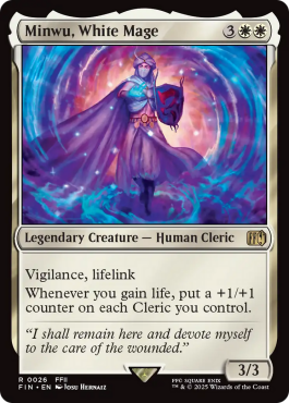 Minnwu, mage blanc