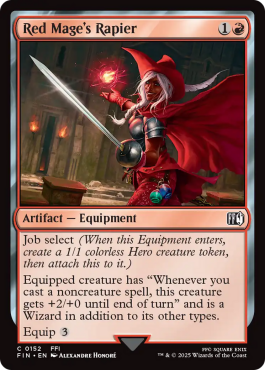** Red Mage's Rapier