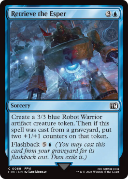 ** Retrieve the Esper