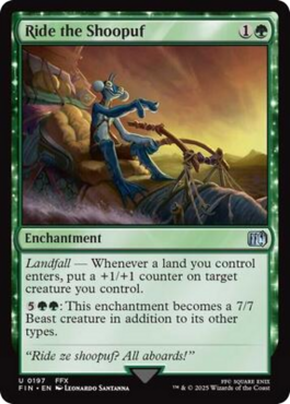** Ride the Shoopuf