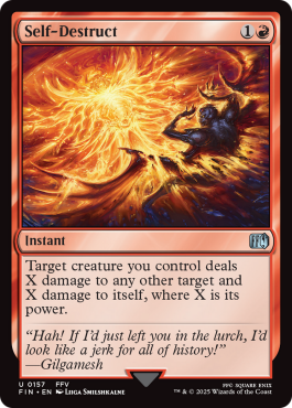 ** Self-Destruct