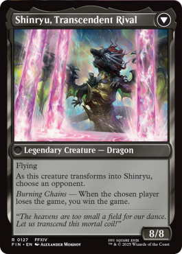 ** Zenos yae Galvus // Shinryu, Transcendent Rival