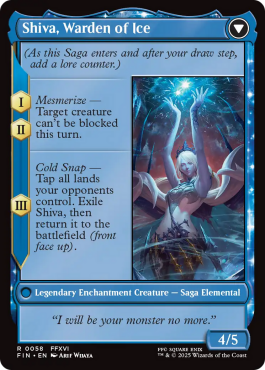 ** Jill, Shiva's Dominant // Shiva, Warden of Ice