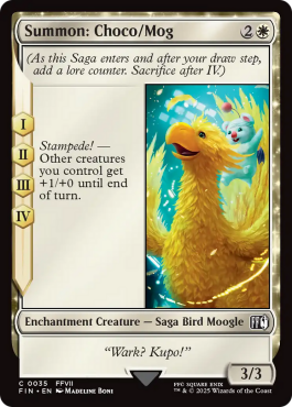 ** Summon: Choco/Mog