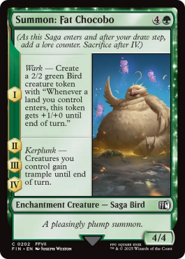 ** Summon: Fat Chocobo