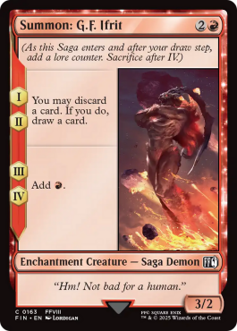 ** Summon: G.F. Ifrit