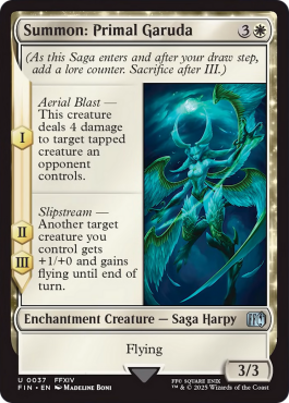 ** Summon: Primal Garuda