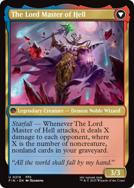 ** The Emperor of Palamecia // The Lord Master of Hell
