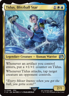 Tidus, vedette de blitzball
