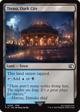 Tréno, la ville nocturne