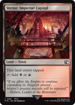 ** Vector, Imperial Capital