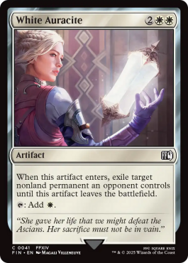 Auralithe blanche