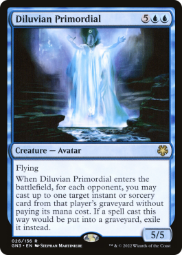 Primordial diluvien