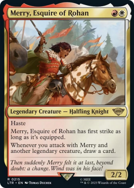 Merry, écuyer du Rohan