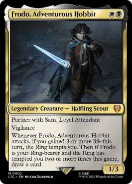 Frodo, hobbit audacieux