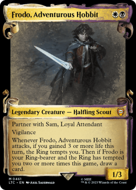 Frodo, hobbit audacieux