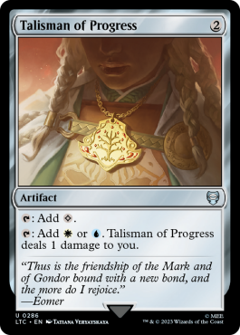 Talisman de progrès