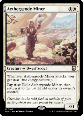 Mineuse de géodes d'Éther