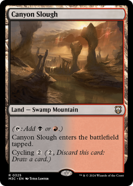 Canyon croupissant