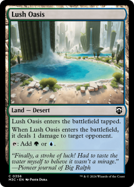 Oasis luxuriante