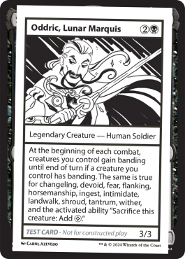 Oddric, Lunar Marquis