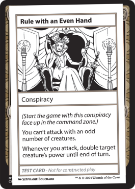 Rule with an Even Hand