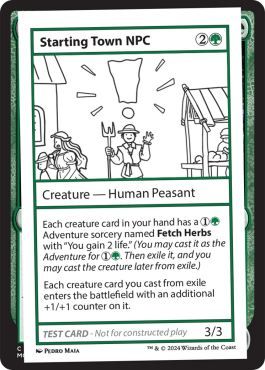 Starting Town NPC