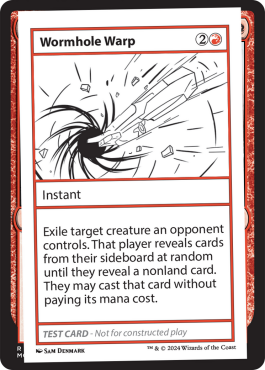 Wormhole Warp