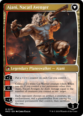 Ajani, paria nacatl / Ajani, vengeur nacatl