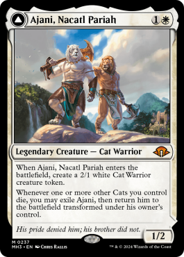 Ajani, paria nacatl / Ajani, vengeur nacatl