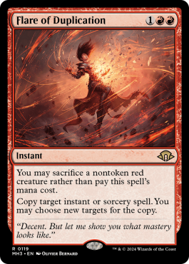 Flamboiement de duplication